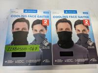 (2) Boxes of Face Gaiters