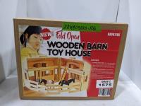 Wooden Barn Toy House