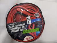 20 Ft Commercial Duty Booster Cables