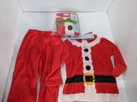 (2) Childrens Santa Sleepwear