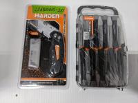 Harden Screwdriver Set and Folding Knife