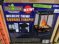 Wildlife Theme Square Firepit