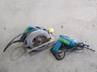 Makita Corded Circular Saw and Drill