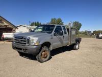 1999 Ford F-350 4X4 Extended Cab Dually Flat Deck Truck