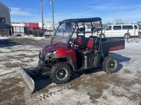 2009 Polaris 700 Special Edition Side-By-Side W/Snow Blade