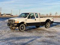 2000 Ford F-250 4x4 Extended Cab Pickup Truck