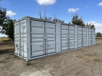 2022 40 Ft High Cube Multi-Door Shipping Container 