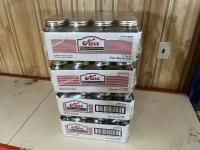 (4) Cases of Canning Jars