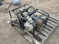 (2) 3 Inch Water Transfer Pumps