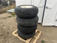 (4) 12.5L-16Sl Tires W/Rims