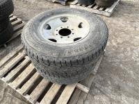 (2) 265/75R17 Tires W/Rims