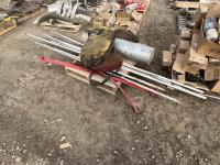 Log Poles W/Miscellaneous Parts