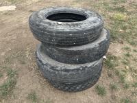 (4) 11R24.5 Tires
