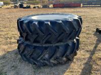 (2) Goodyear 20.8R42 Tires w/ Rims
