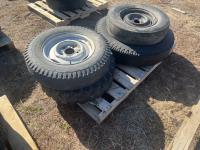 (4) Miscellaneous Tires w/ Rims