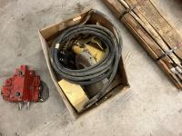 New holland TR Series Combine Bubble Up Auger Angle Gearbox w/ 12G 3 Wire Cable