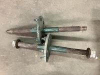 (2) Axle Spindles