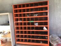 72 Compartment Bolt Bin with Hardware