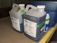 (1) 10 Liter & (1) Part Jug of Trillion Turf Herbicide & 4 Liter Bleach