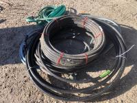 Qty of Garden Hoses and Poly Pipe