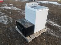 GE Top Load Washing Machine & LG Microwave