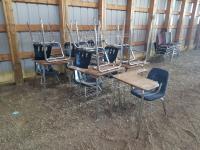 (11) Small School Desks