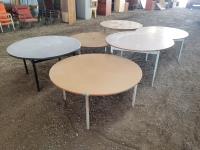 (6) 48 Inch Round Tables