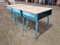 (3) Mini School Desks