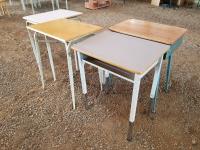 (5) Misc Small School Desks