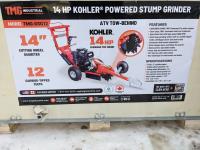 TMG Industrial Stump Grinder with Tow Bar