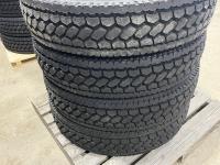 (4) Texxan 11R24.5 Tires