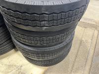 (4) Grizzly 215/75R17.5 Tires