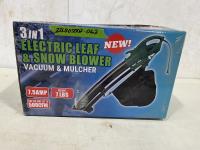 Electric Leaf/Vacuum Blower