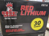 (30) Tubes of Xxtra Tacky Red Lithium Grease