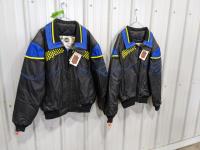 (2) Bristol Leather Jackets
