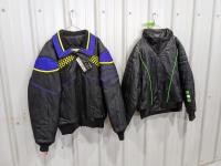 (2) Leather Winter Jackets (M)
