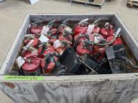 (20) Large Fire Extinguishers & Qty of Wall Brackets