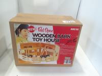 Wooden Barn Toy House 
