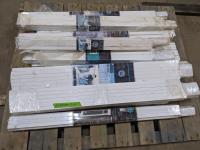 White Metal Deck Railing Parts