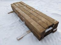 Qty of 4 Inch X 6 Inch X 96 Inch Pressure Treated Lumber