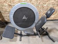 Small Trampoline and Exercise Rocker