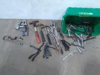 Tote of Assorted Hand Tools