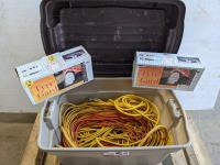 Assorted Extension Cords and Tire Guards