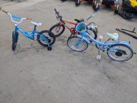 (3) Kids Bikes 