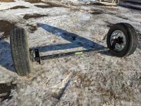 3500 lb Torflex Axle with Tires