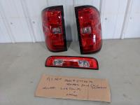 2014 Chevy Silverado Left & Right Taillights And Cargo Light 