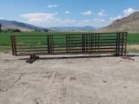 (3) 24 Ft Free Standing Panel w/ 11.5 Ft Gate