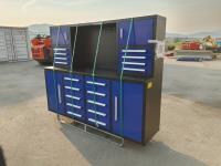 Steelman 7FT-18D 7 Ft Garage Cabinet Workbench