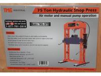 TMG Industrial SP75 75 Ton Capacity Hydraulic Shop Press