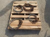 (4) Wrapper Cables with Chain Ends